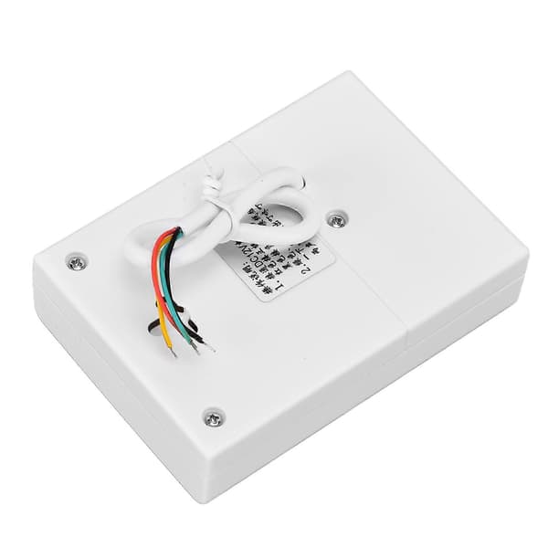 12V Wired Electronic Doorbell Dingdong Ringtone 90dB White Access Control for Hotel Home (FMY)