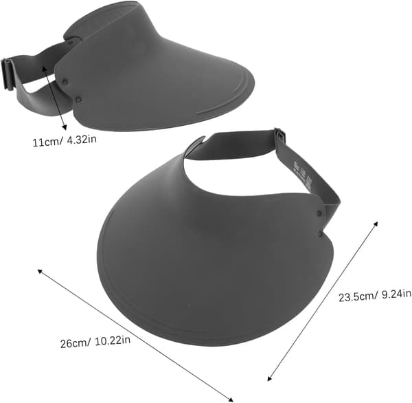 Women's Sun Hat with Wide Brim, Beach Hiking Cap, Adjustable Strap for Outdoor Activities, Dark Grey