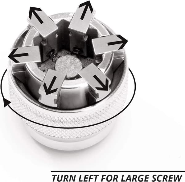 Universel justerbar topnøgle Adaptiv multifunktionsdrivtop Adaptiv all-fitting multiborpatron Universel topnøgle top