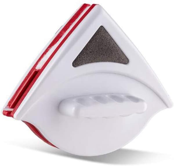 Red - 1 x Double-sided magnetic cleaning brush 15-24mm, Window C