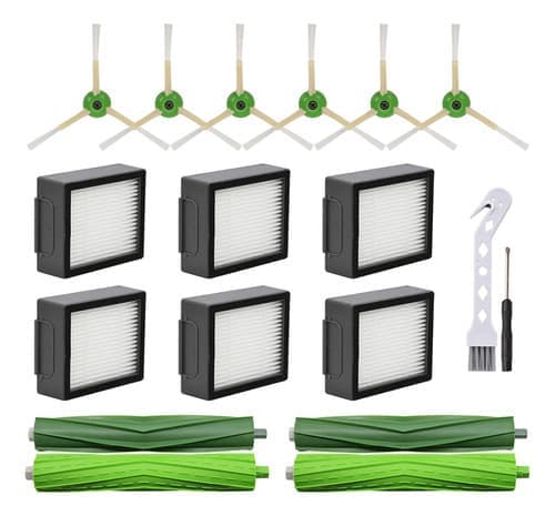 Robotstøvsugertilbehør iRobot Roomba i3 i3+ i7 i7+ i4 i6 i6+i8 i8+/Plus E5 E6 E7 J7 I,E &J Series 16PCS [Ho]