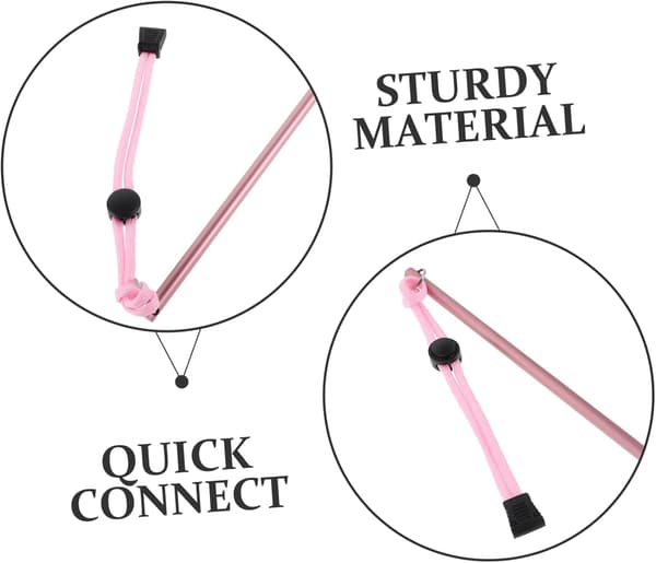 Essential Diving Equipment Aluminum Dive Stick Probe Lanyard Underwater Sound Maker for Adventure