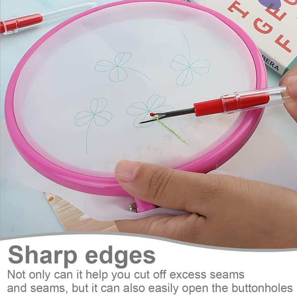 Opsprætter, Sømopspætter, Sømfjernelsessæt med Saks, Trådklippere, Korsstingsværktøj