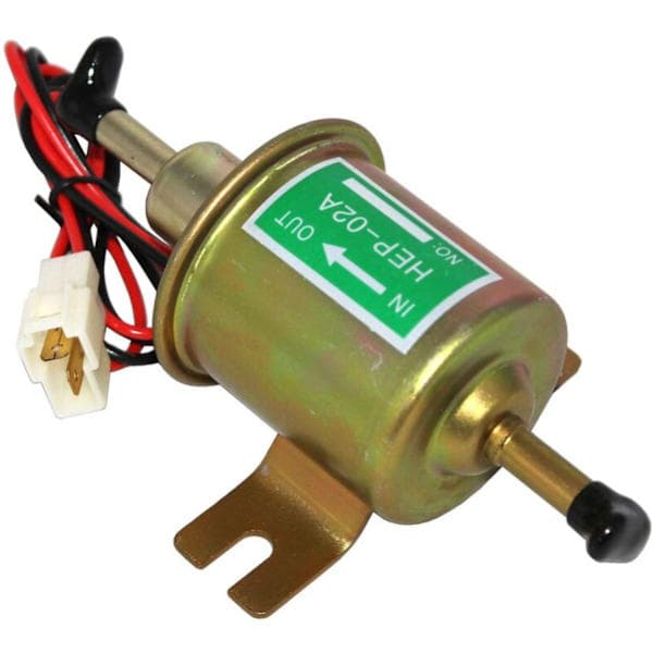 Universal 12V bränslepump HEP-02A lågtryck elektrisk gas rå O