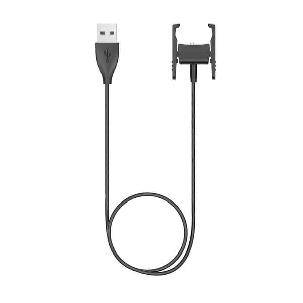 50 cm USB-ladekabel for Fitbit Charge 2 - Svart
