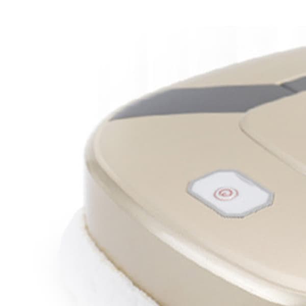Automatic Mop Cleaner ABS Built-in Lithium Battery Wet Dry Mopping Charging Robot for Home Champagne