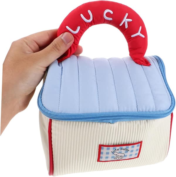 Cute Makeup Bag with Handle, Large Capacity, Travel Cosmetic Organizer