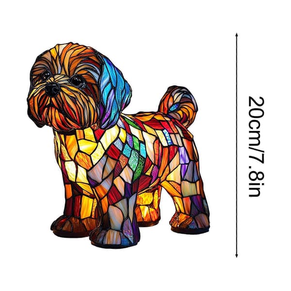 Miniature Hundeformet LED Skrivebordslampe PUW5157 (FMY) A A