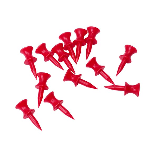 100 stk. Golf Tee | Flere farver & størrelser | Castle Golf Tees | Standard Golf Tees | Miljøvenlige & Holdbare Golf Tees
