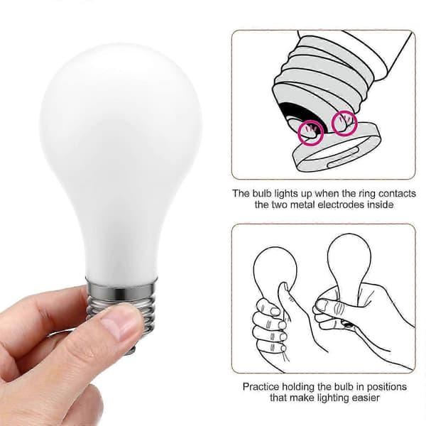 Magic Light Bulb Magic Tricks Lamp Close-up Stage Magic Props Illusions Edition 0210