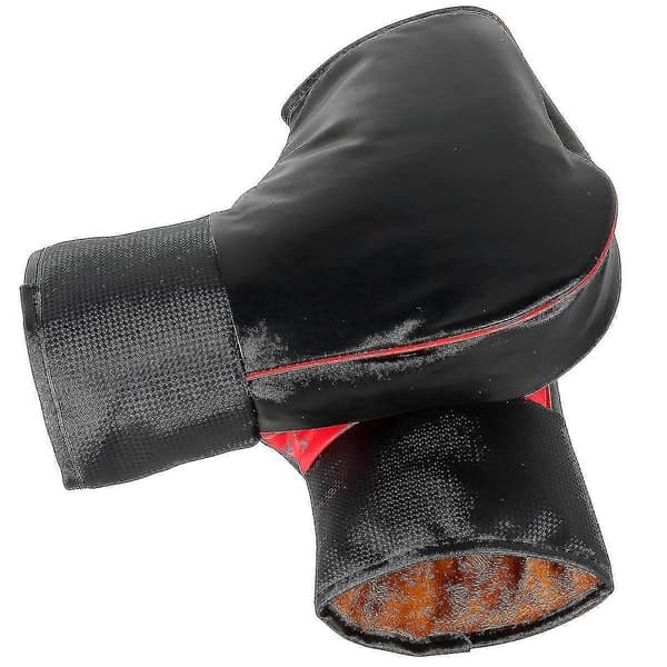 1 Pair Motorcycle Handlebar Gloves Protective Motorcycle Scooter Thick Warm Handlebar Gloves Rainproof Winter Warmer Gloves