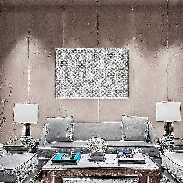 1000 Pieces White Puzzle. Blank Puzzle to Paint Yourself. 42 cm * 29.7 cm 2 mm