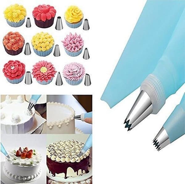 Cake Stand, Cake Decorating Tools, Rotating Table, Baking Tools, Piping Nozzle, Piping Bag, Baking Accessories Set