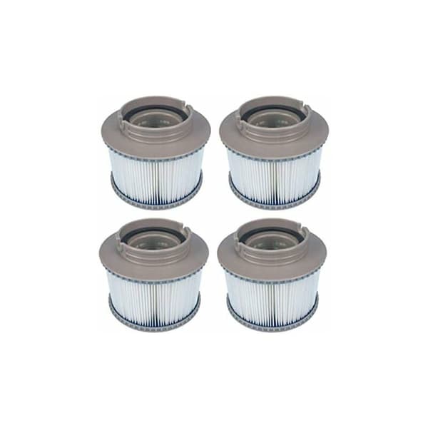 4-pack ersättningsfilter för MSPA FD2089 filterpatronpump passar alla nuvarande MSPA-spa