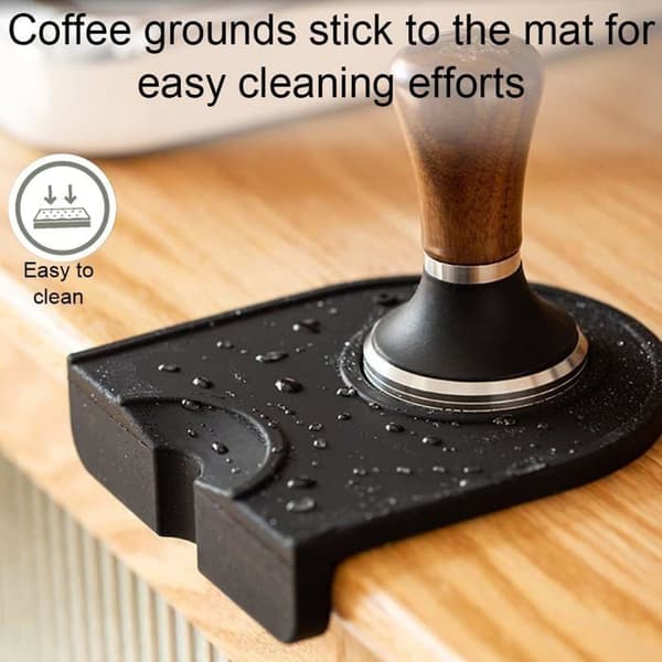 Espressomåtte, 1 stk., silikone kaffemåtte til barista tilbehør, kaffemaskiner, køkkenbordplader