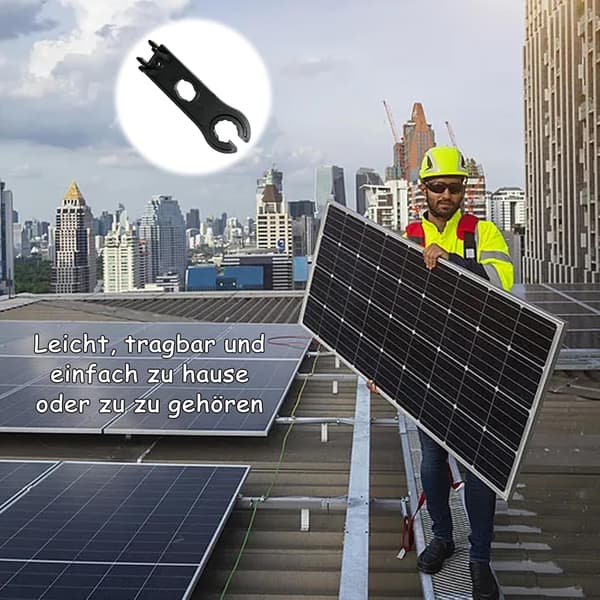 Sæt med 2 MC4 Afmonteringsværktøjer - Oplåsningsværktøj - Praktisk Solcelle Nøgle til PV-stik
