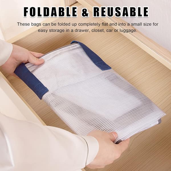 Transparent Storage Bags with Zipper, 75L Extra Large Capacity - Storage for Clothes, Bedding, and Duvets in Wardrobe and Under Bed