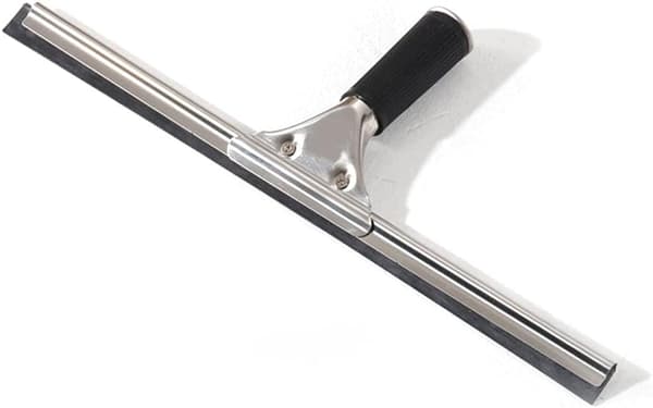 Anti-slip squeegee, non-metallic glass scraper, for home use (size: 35x12.7 cm)