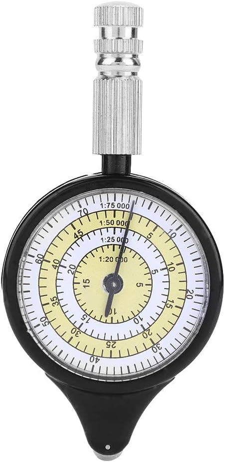 Map Meter Mini Opisometer Map Distance Measurer Finder Distance Calculator Tool for Cam
