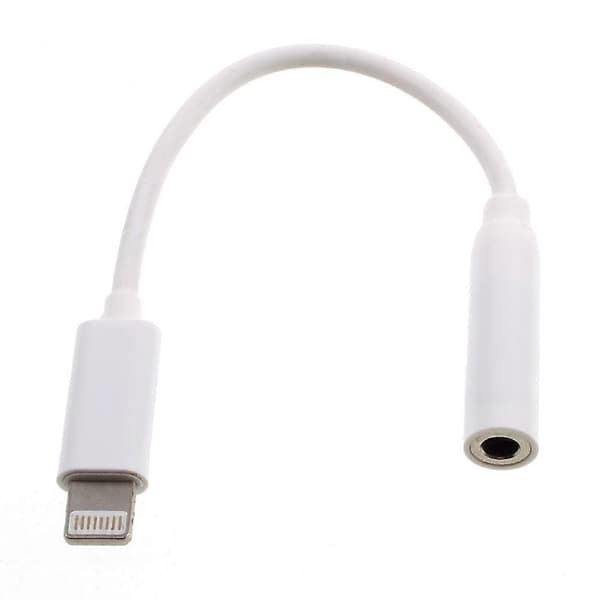 Lightning til 3,5 mm hunn hodetelefonadapterkabel for iPhone 7/7 Plus, støtter IOS10.3