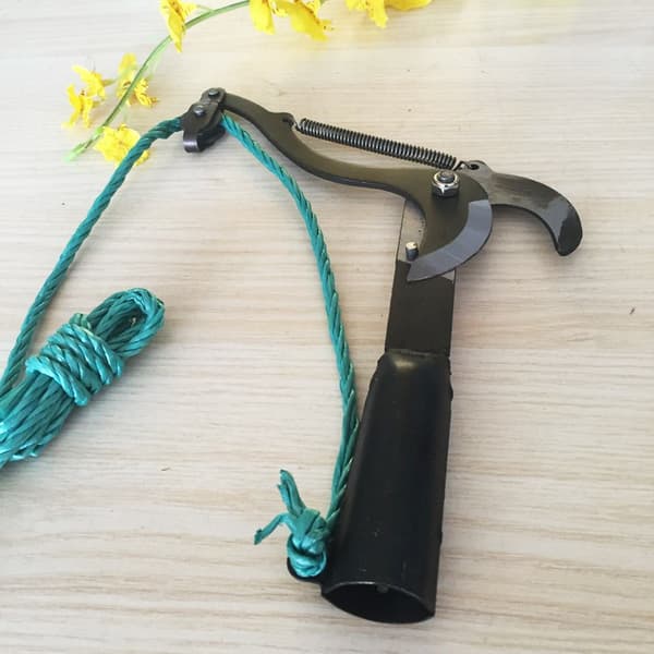 High Altitude Pruning Shears Pruning Shears Sharp Cutting Branches Garden Shears Picking Fruit Tool with Rope Pulley Scissors