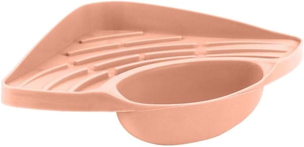 Nikou Diskställ, Multifunktionell Diskho Vask Hörn Avloppshylla Förvaring Organizer Tillbehör (Rosa)