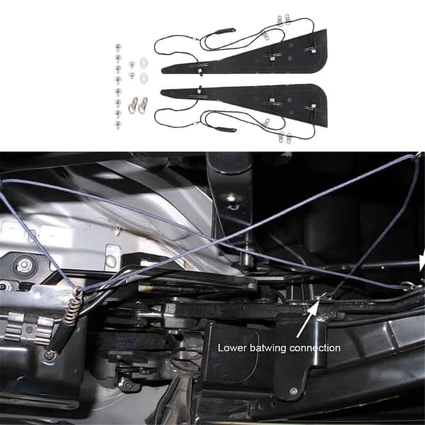 Convertible Top Pillar Repair Kit, Upper C-Pillar for E46 325Ci 330Ci M3 54317135351