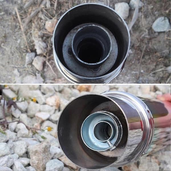 35/42/45/48/60mm Motorsykkel Eksosrør Lyddemper DB Killer Avtakbar Lyddemper