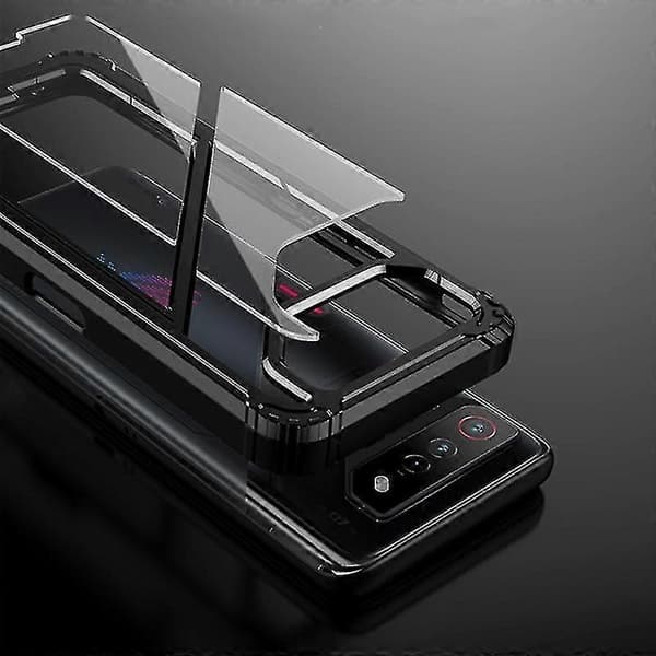 PC+TPU-deksel med holder til Asus Rog Phone 7 / 7 Ultimate (FMY)
