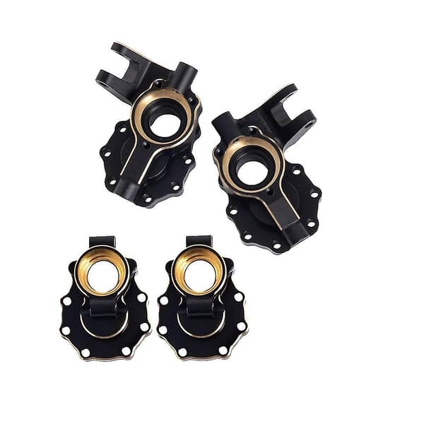 Ydre Portal Drivhus i Messing til Traxxa Trx4 Trx6 RC-dele