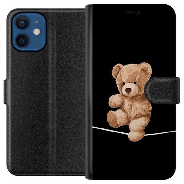 Apple iPhone 12 Wallet Case Bear Wallet Case Plånboksfodral