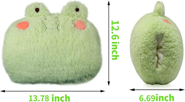 Groda-pehmolelu 35,5 cm Söpö groda-pehmolelu Groda-pehmoeläin