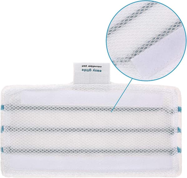 3 stk Mikrofiberklud Rengøringspude Passer til Dampmoppe Damprenser Tilbehør 28x21cm Moppepuder