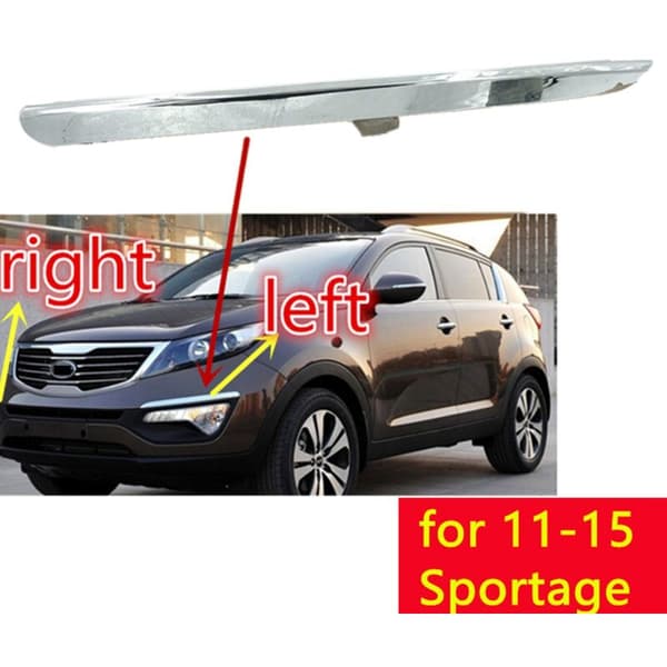 Bumper Trim Strip Upper Side Fog Light Plating for 2011-2015 865823W000 865813W000