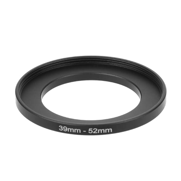 39mm til 52mm Metall Step Up Ringer Linseadapter Filter Kamera Verktøy Tilbehør Nytt