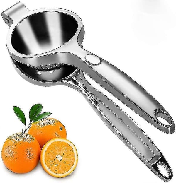Citronpress, skinnende blomstret citronpress Manuel juicer Citronpresser