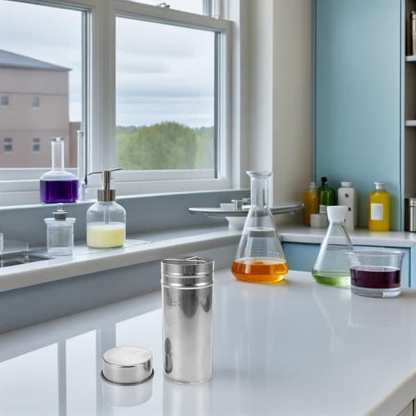 Desinfeksjonskrukke i rustfritt stål for laboratorieeksperimenter Petriskålholder for cellekulturfat