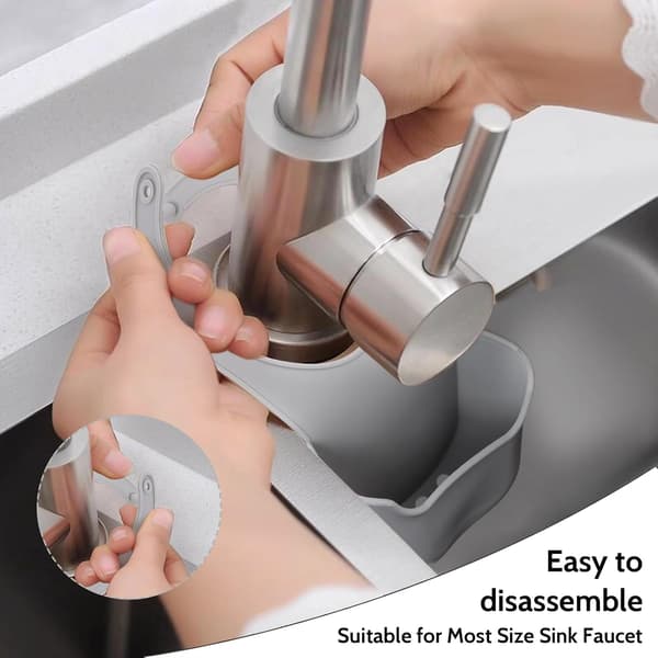 Sink Caddy for Sponge Holder Hanging Basket Storage Portable Sink Caddy Organizer Drain Basket Kitchen Accessories