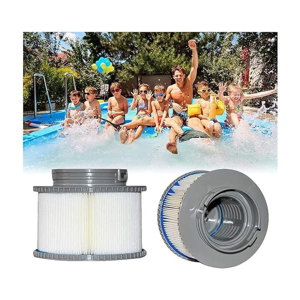 SHINING HOUSE Poolfilter, MSPA Filterpatron, Poolfilterpatron, Badkar, Spa, Poolfilter MSpa Filter Ersättningspatron