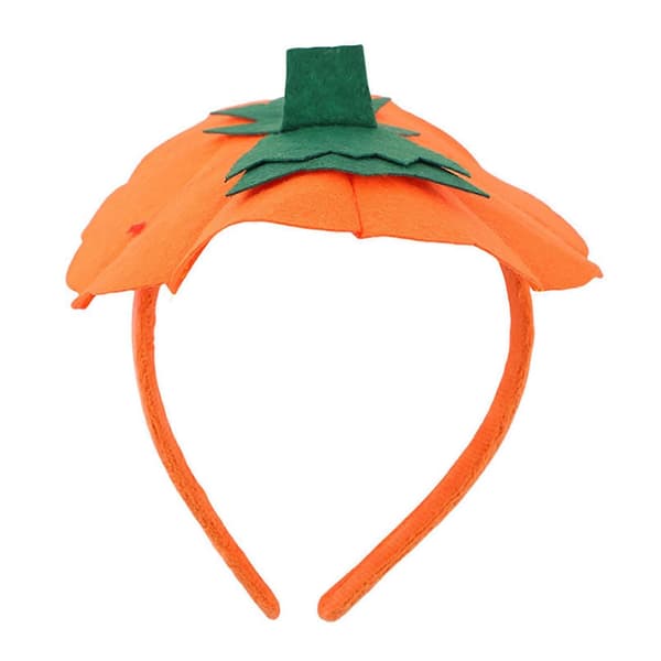 3D Gresskarhodebånd for barn Halloweenkostyme og fest A