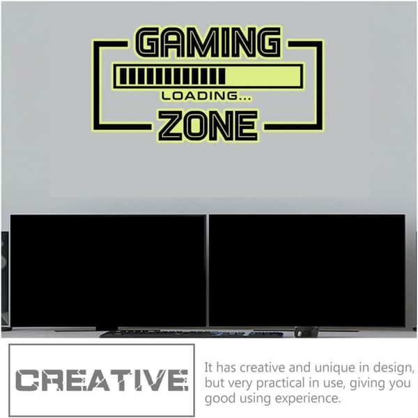 Fluorescent Wall Sticker Charging Wall Sticker PVC Reflective Easy to Apply Creative Unique Chic for Room and Party Decoration