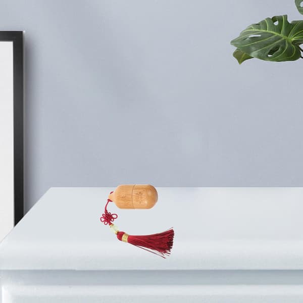 Bambu Rollerflaska 1 ml för eteriska oljor och kosmetika Resor
