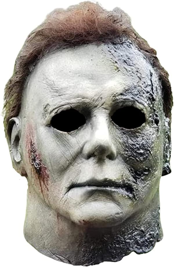 Halloween Kills Michael Myers Maske Trick Or Treat Studio Present Horror Fuld Maske sort