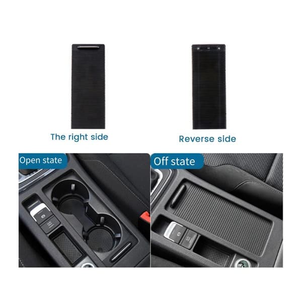 Car Center Console Drink Cover Roller Blind Slide 7 2014-2020 5GG862531D Cup Holder Curtain D'
