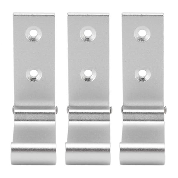 Foldbare knager 3 stk aluminiumslegering vægkrog til køkken kontor soveværelse stue badeværelse