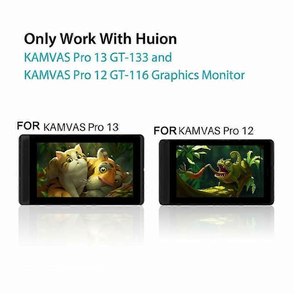 PW507 Batterifri Pennstylus 8192 Til HUION KAMVAS 16 12/Pro 13/Pro [DB]