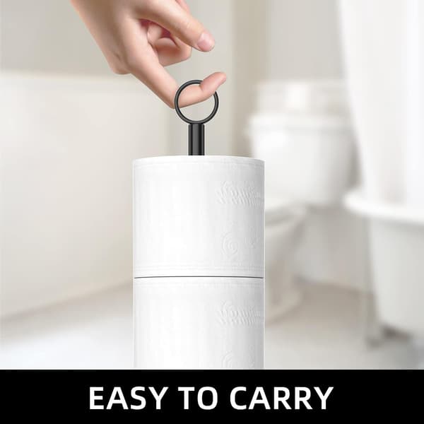 WC-paperiteline - varatelineellä - WC-paperiteline (ruostumaton teräs 71cm)