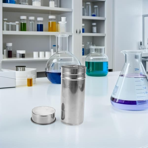 Desinfeksjonskrukke i rustfritt stål for laboratorieeksperimenter Petriskålholder for cellekulturfat