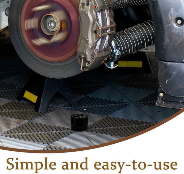 Rubber Jack Pad Pinch Weld Jack Pad with Stabilizer Adapter Suitable for Car and RV Maintenance