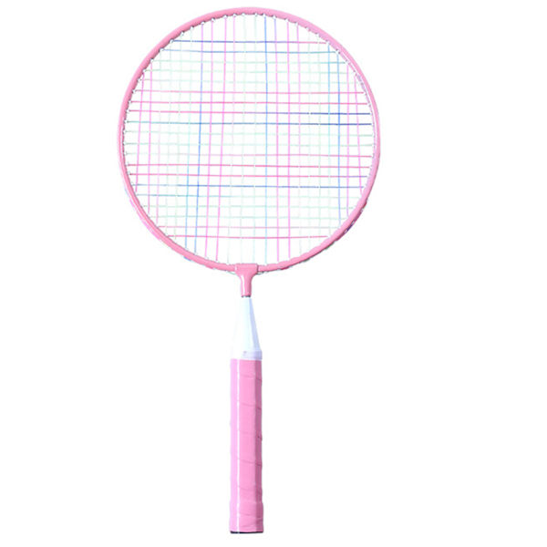 Badmintonracket för barn Grundskoleelever Utomhussport Badmintonracket Rosa
